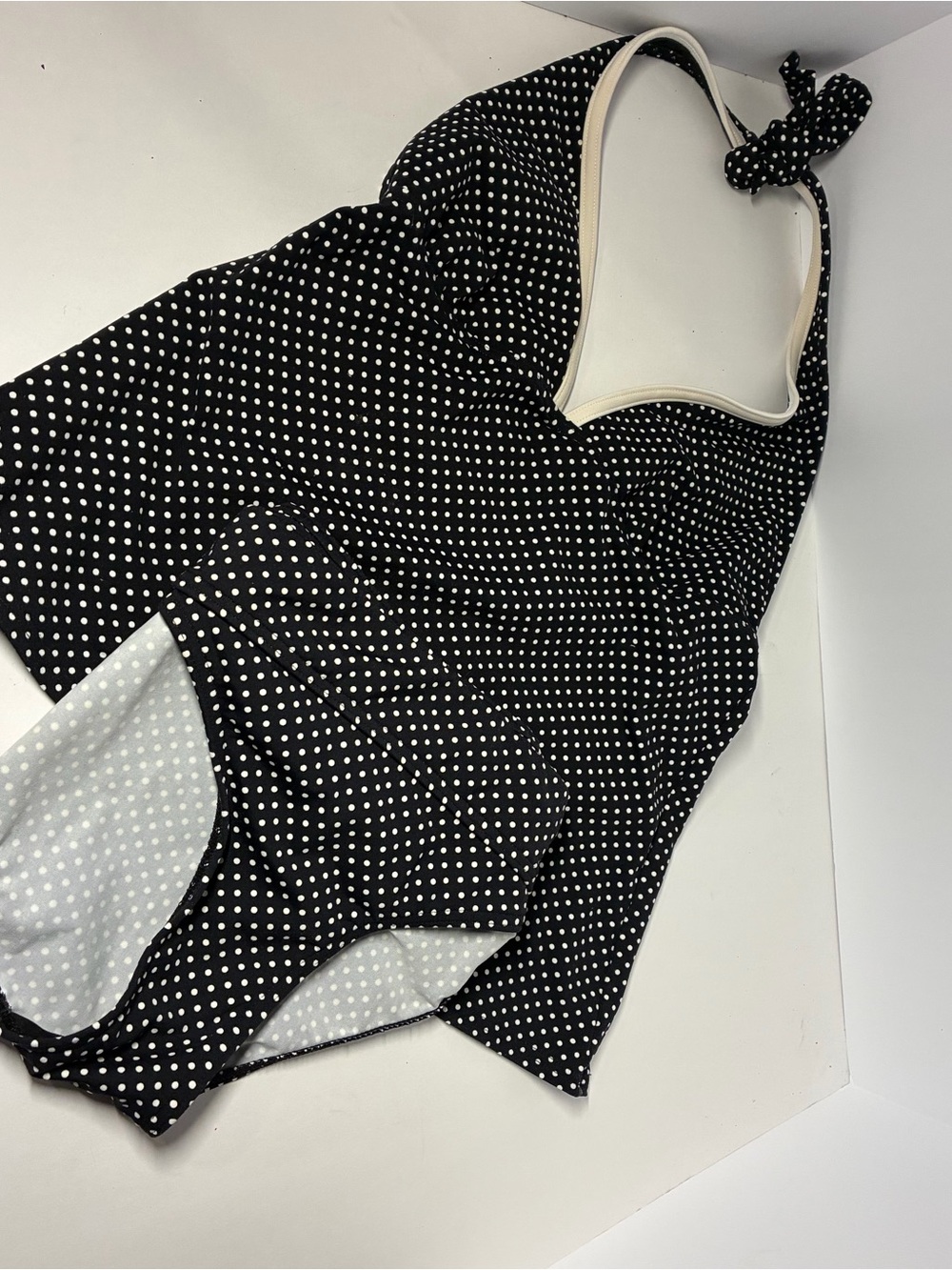Lands End Canvas 1963 Polka Dot tankini
